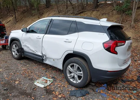 2024 GMC Terrain Fwd Sle from USA, damaged, VIN 3GKALMEG2RL213805